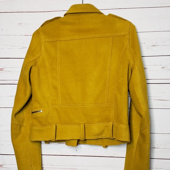 Stitch Fix Emory Park Fix Yellow Moto Jacket - Picture 2 of 13
